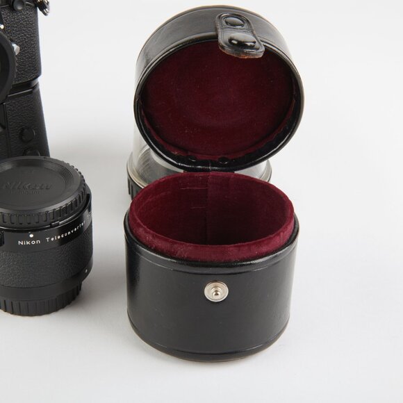 Nikon F3 HP 35mm PRO Film Camera Kit MD-4, Ai 50mm f 1.4, TC-201 NEAR MINT!!! - Picture 11 of 15